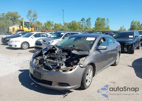 2010 Buick Lacrosse Cx из США, поврежденный, VIN 1G4GB5EG7AF166991